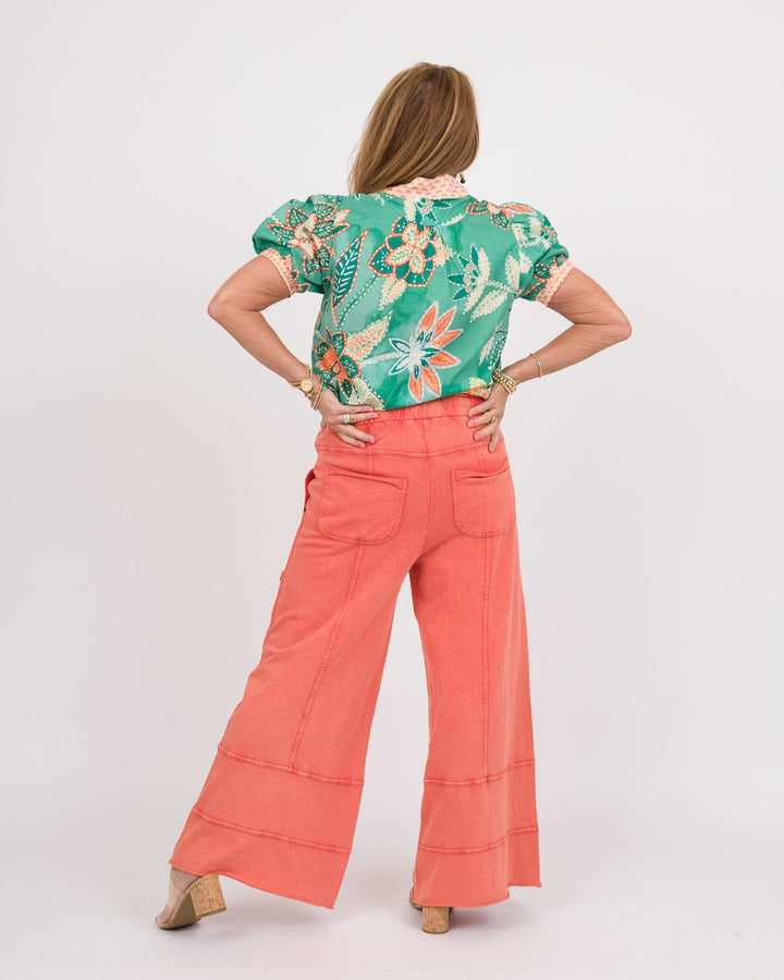 Kate Wide Leg Pants - Tapatio