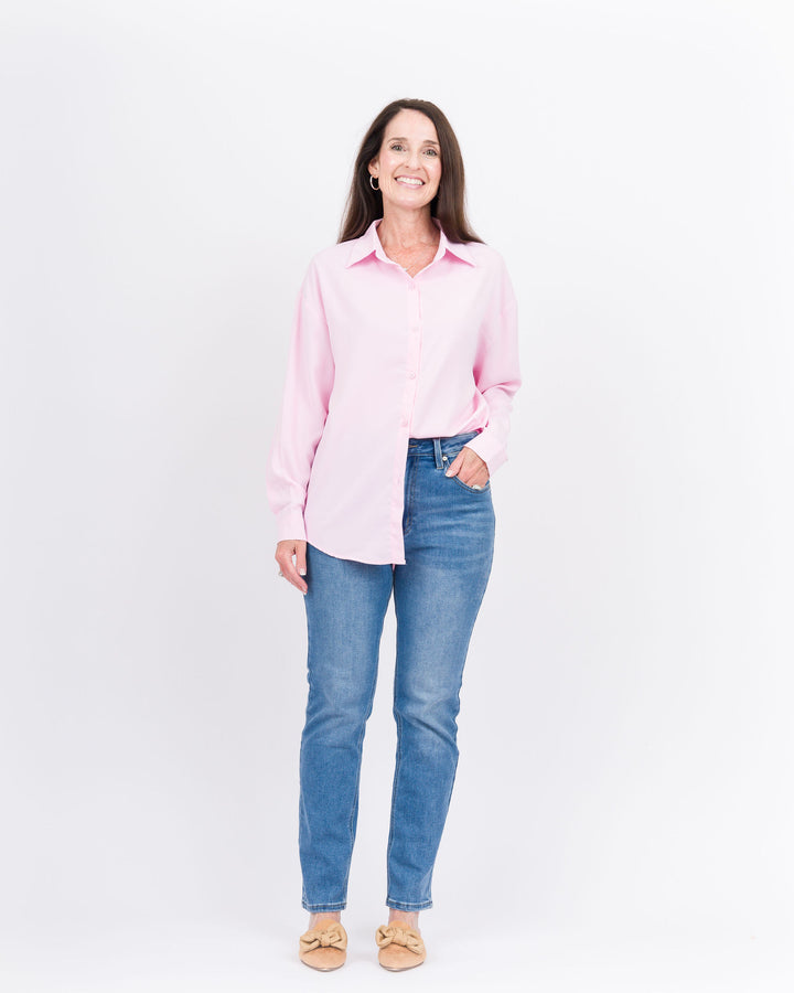 The Kathryn Shirt- Pink