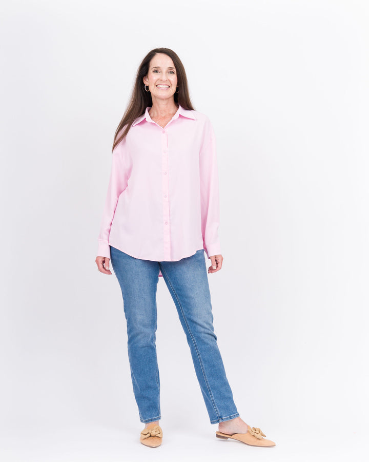 The Kathryn Shirt- Pink