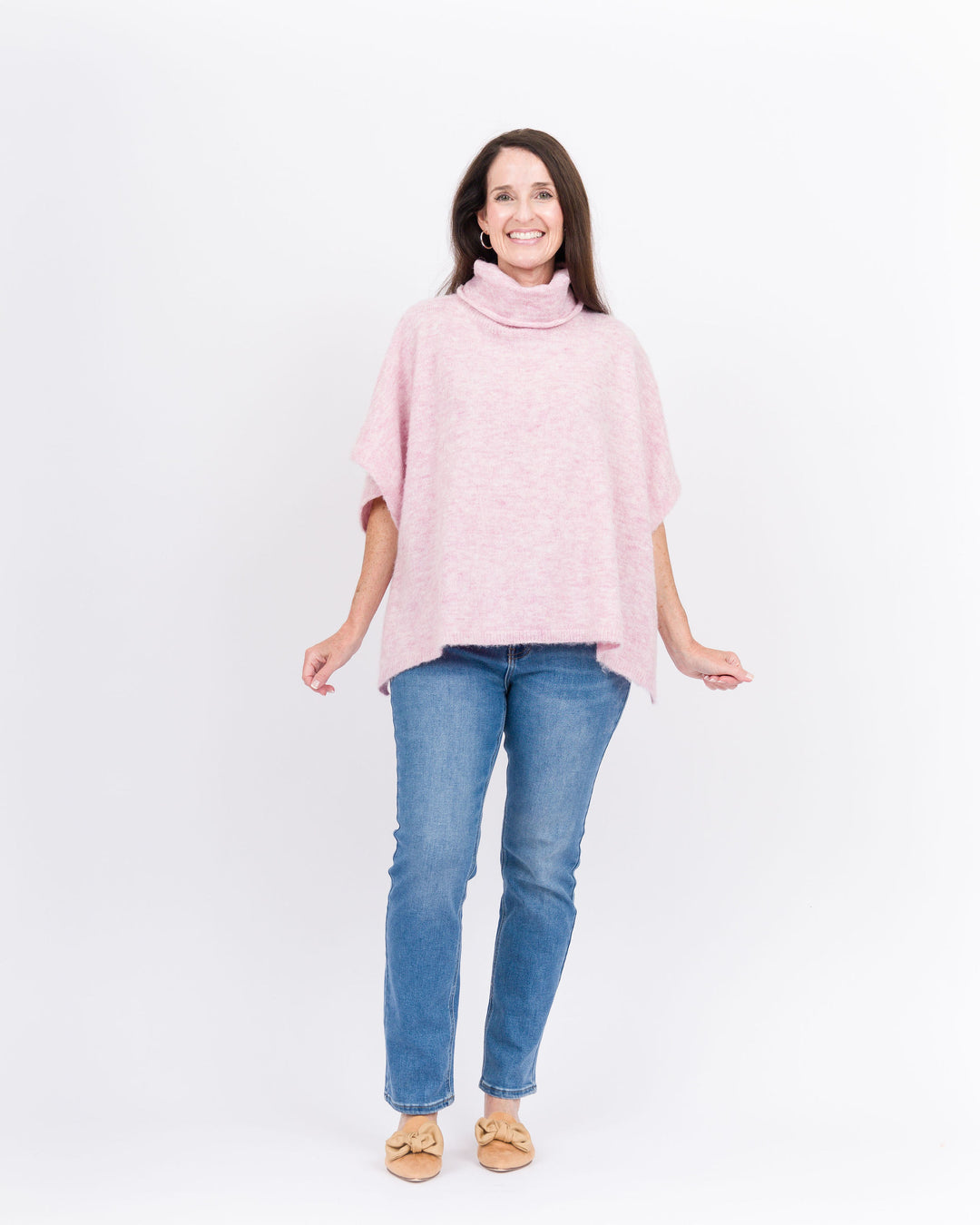 Pink Perfect Poncho