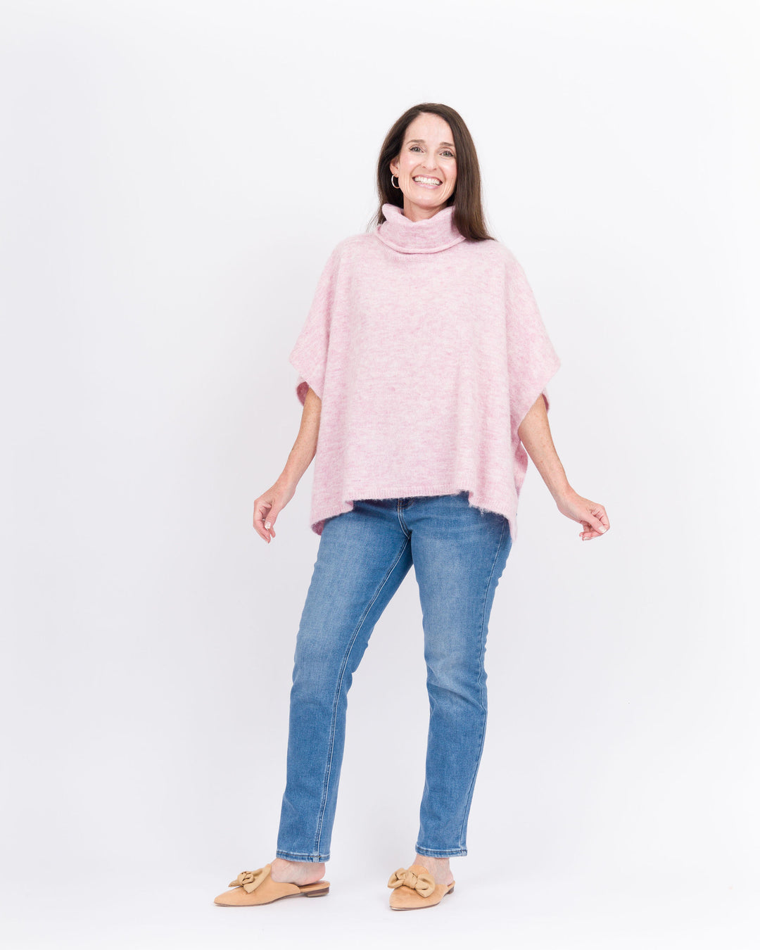 Pink Perfect Poncho