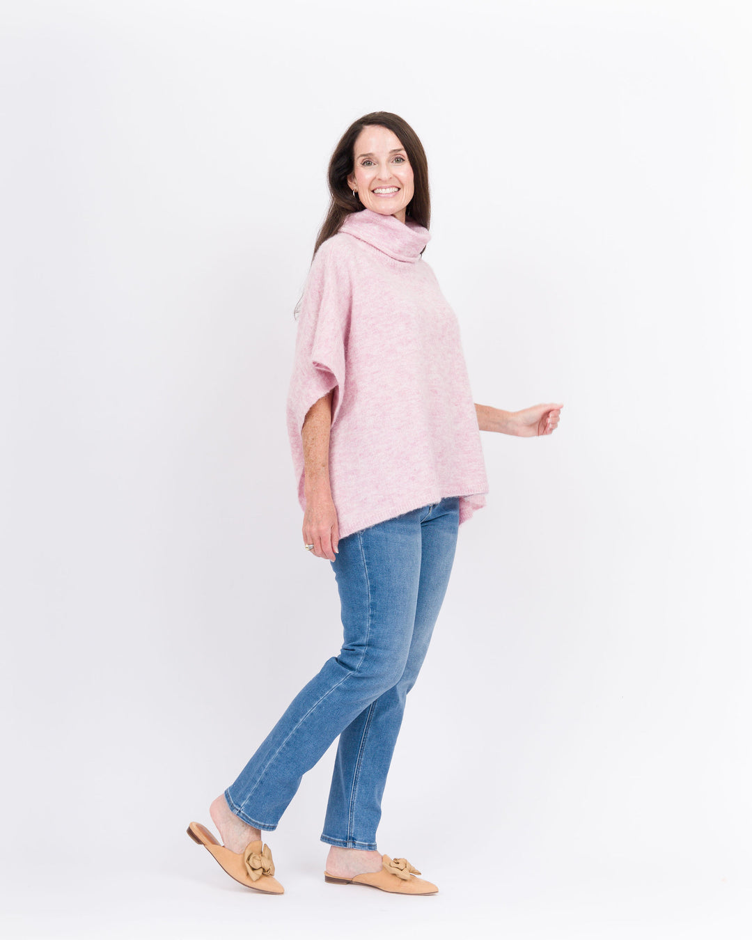 Pink Perfect Poncho