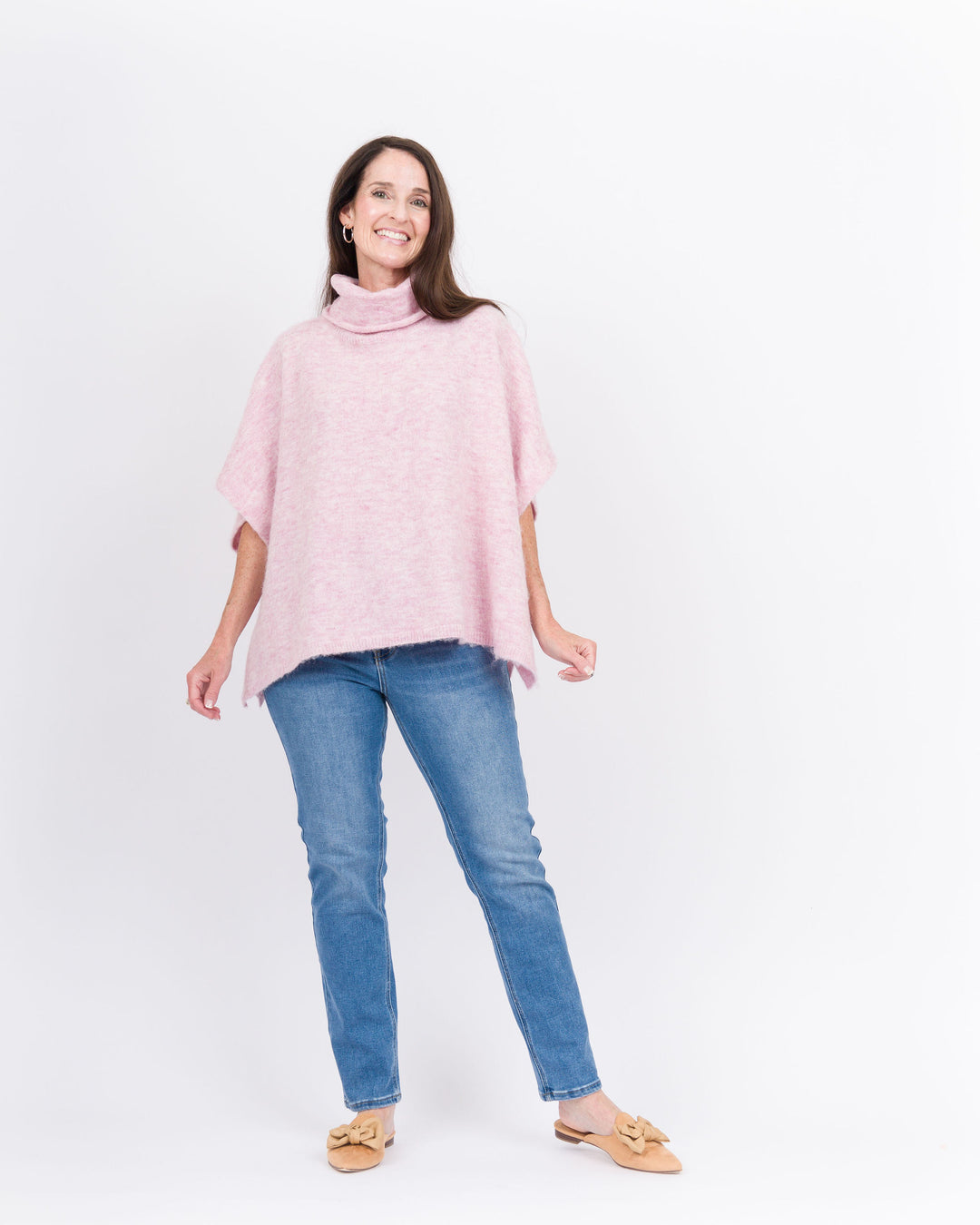 Pink Perfect Poncho