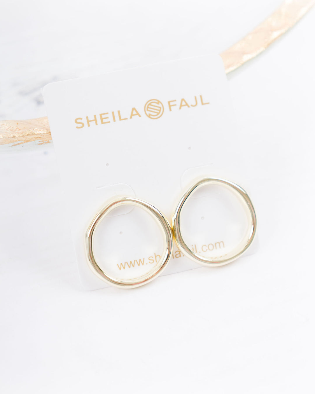 Sheila Fajl Eve Studs Round