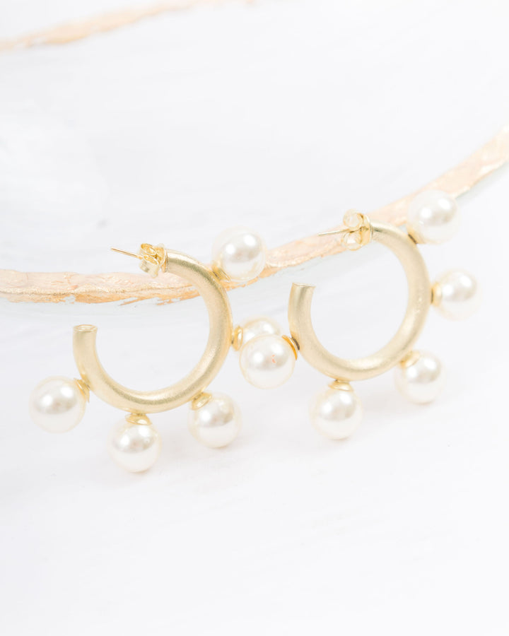 Sheila Fajl Gio Hoops Pearl