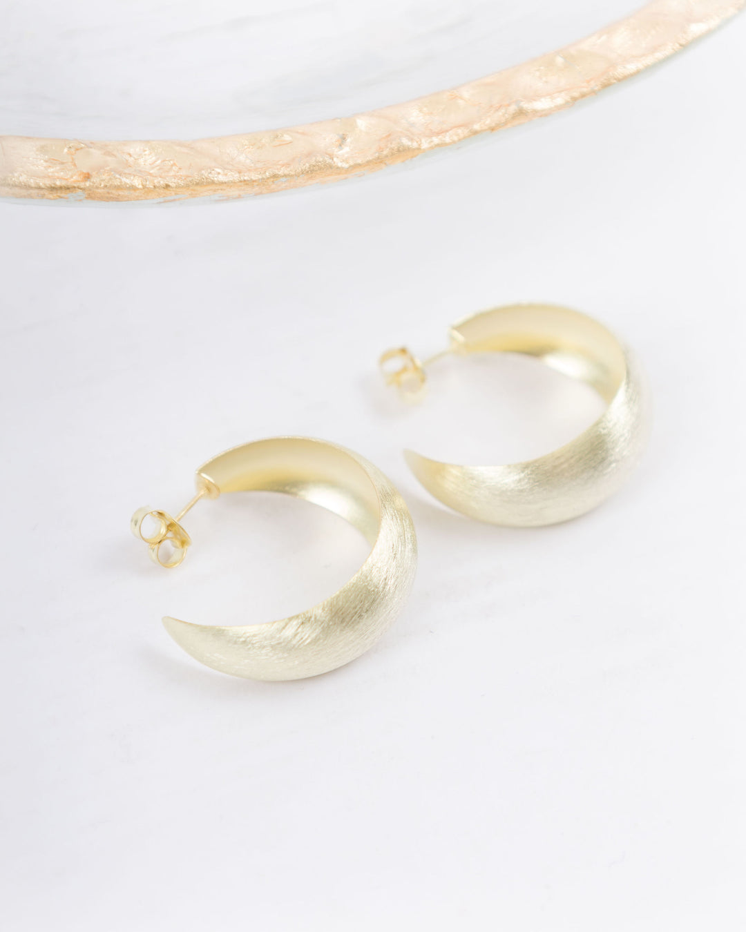 Sheila Fajl Monica 1 1/4 Hoops-Gold