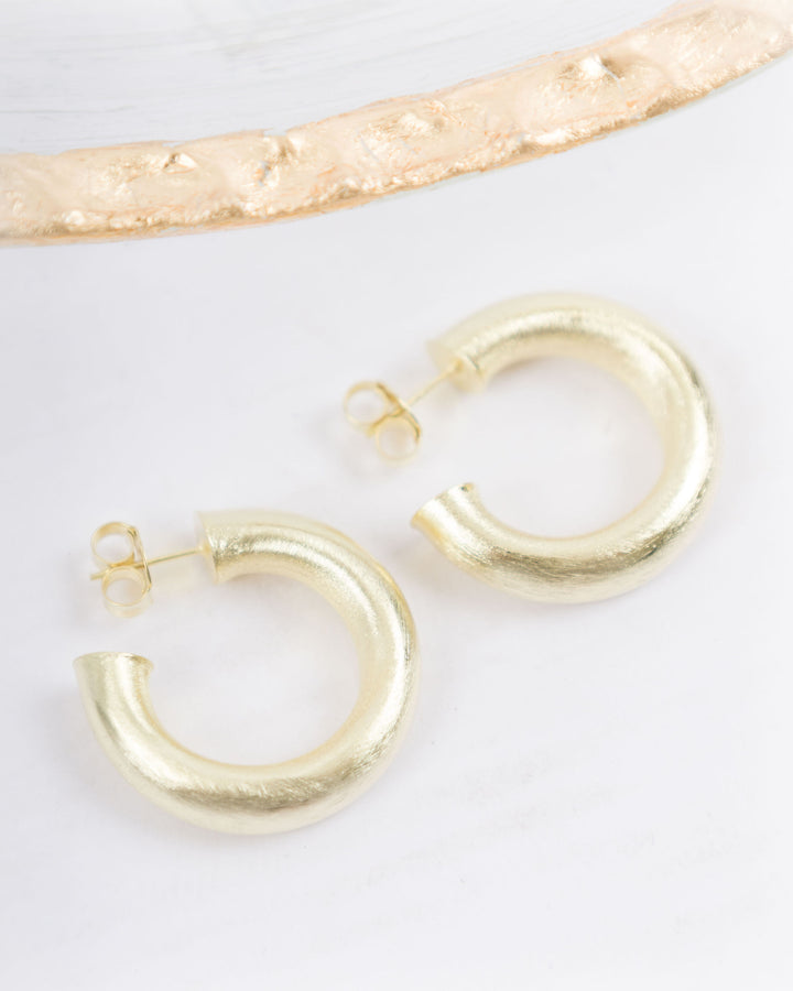 Sheila Fajl Small Chantal Hoops Gold