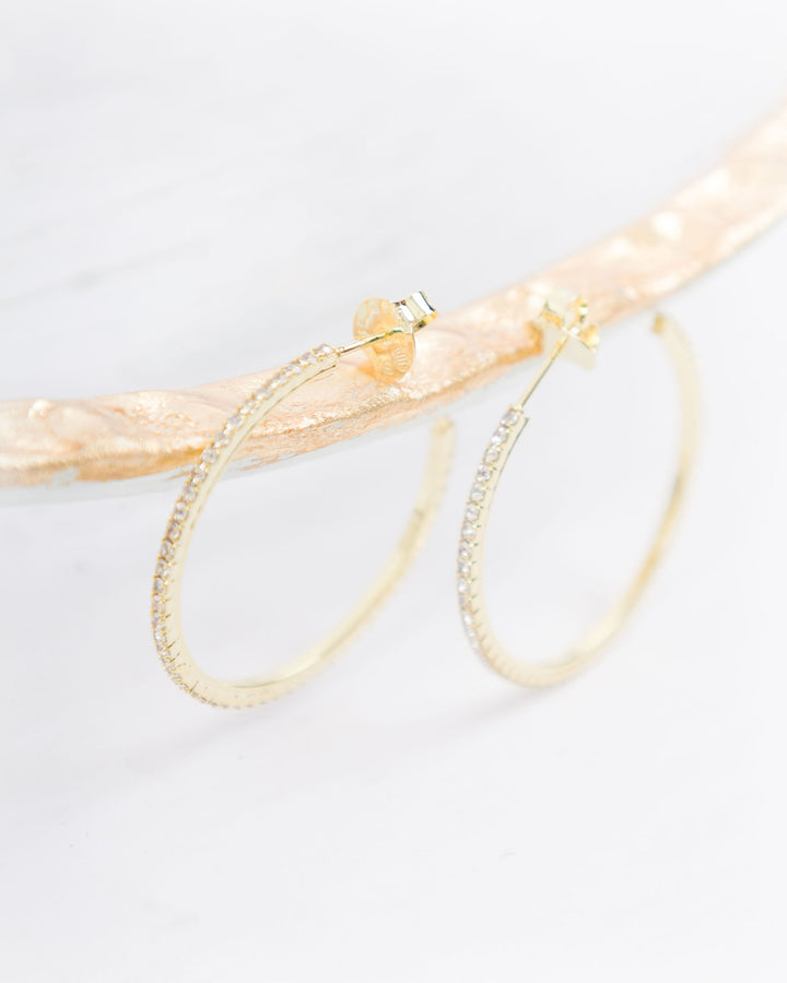 Sheila Fajl Smaller CZ Hoops