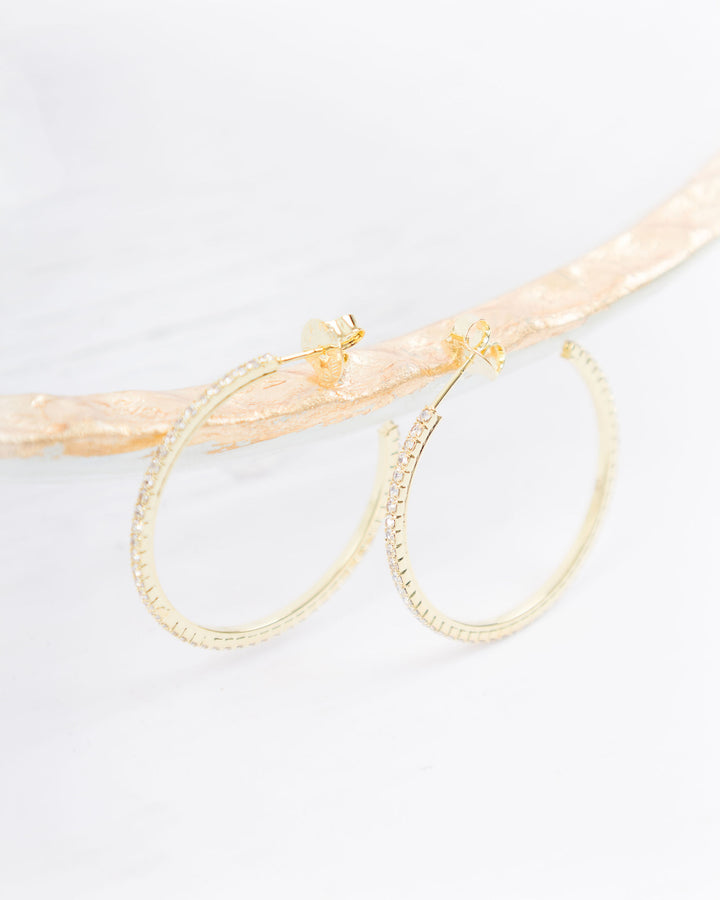 Sheila Fajl Smaller CZ Hoops