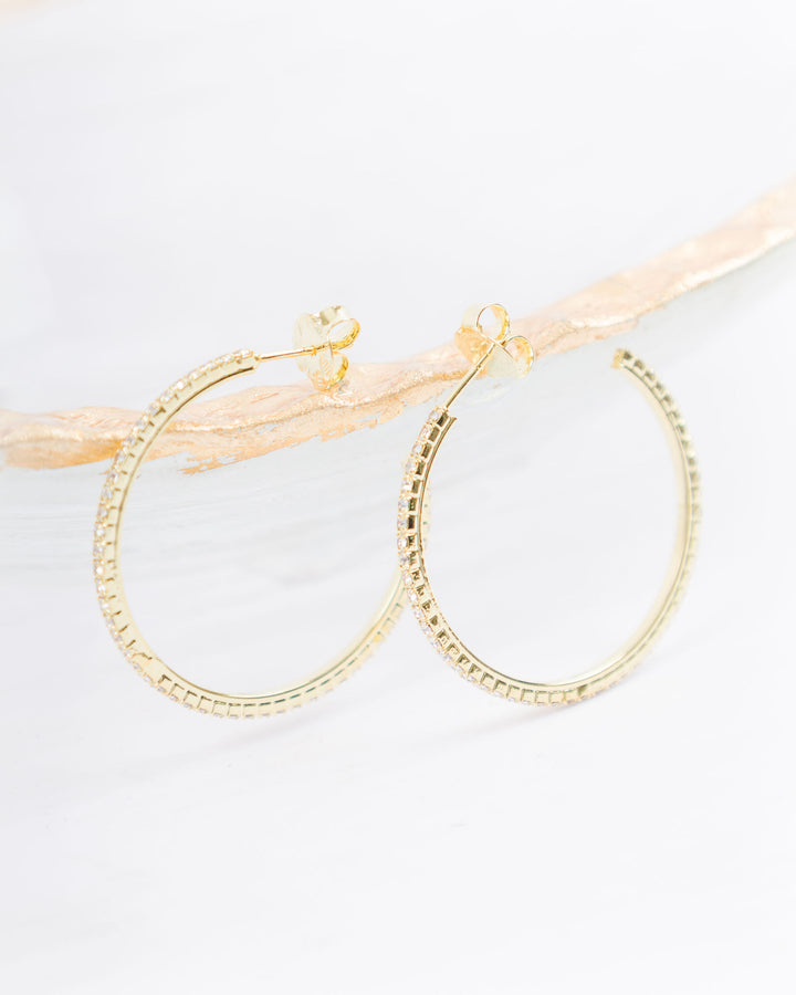 Sheila Fajl Smaller CZ Hoops