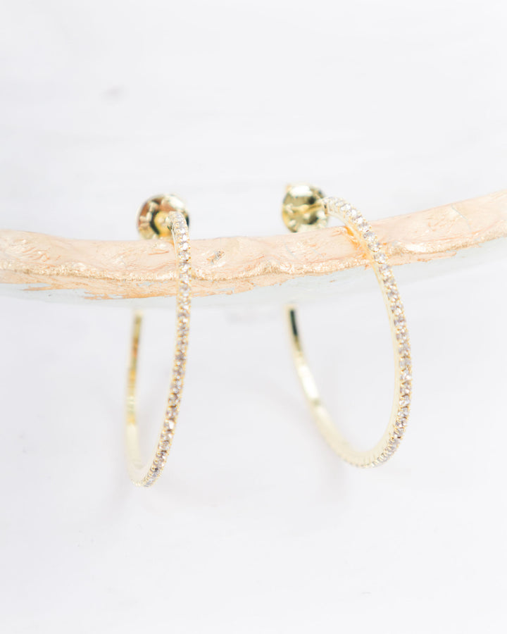 Sheila Fajl Smaller CZ Hoops