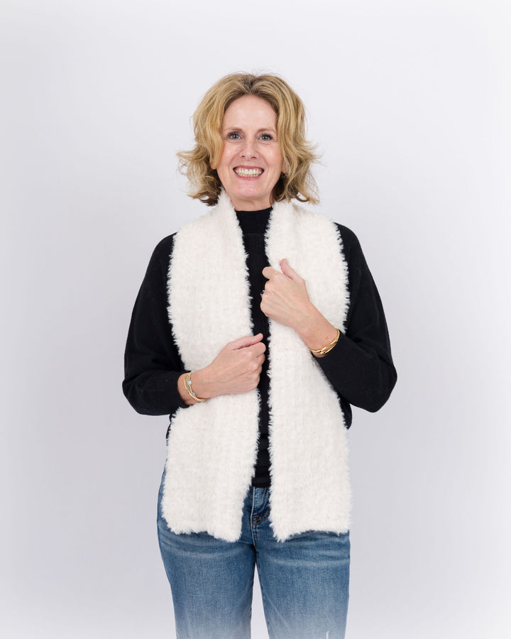 Cozy Cloud Scarf Ivory