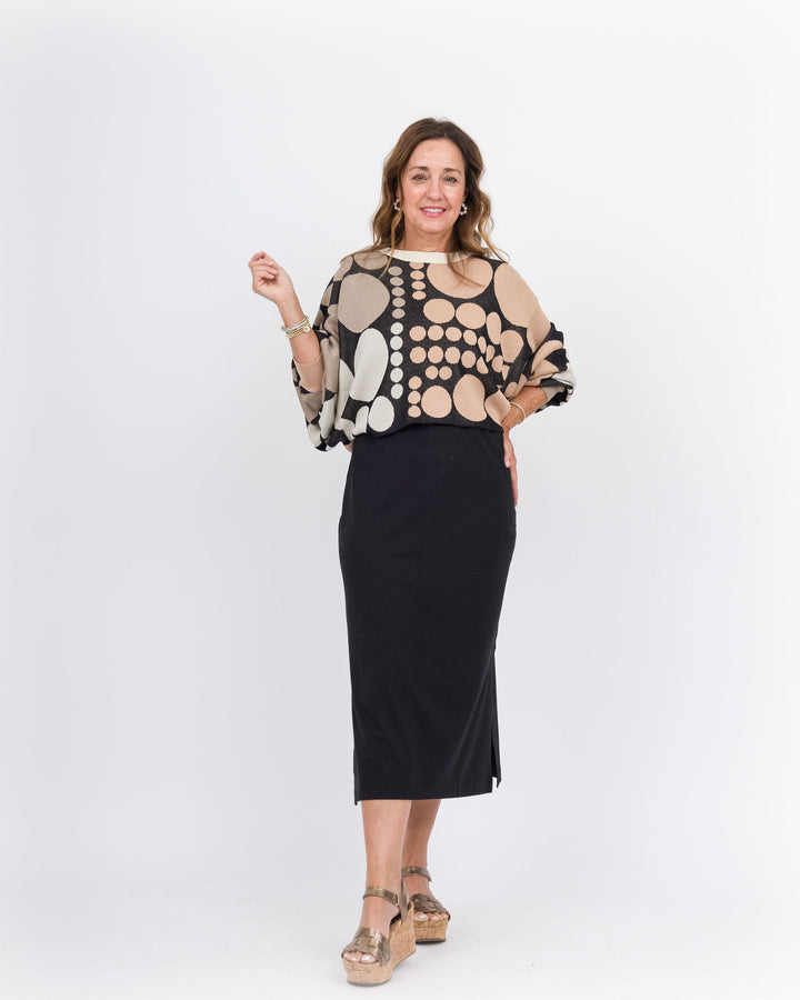 Kerisma Kuku Top Black Multi