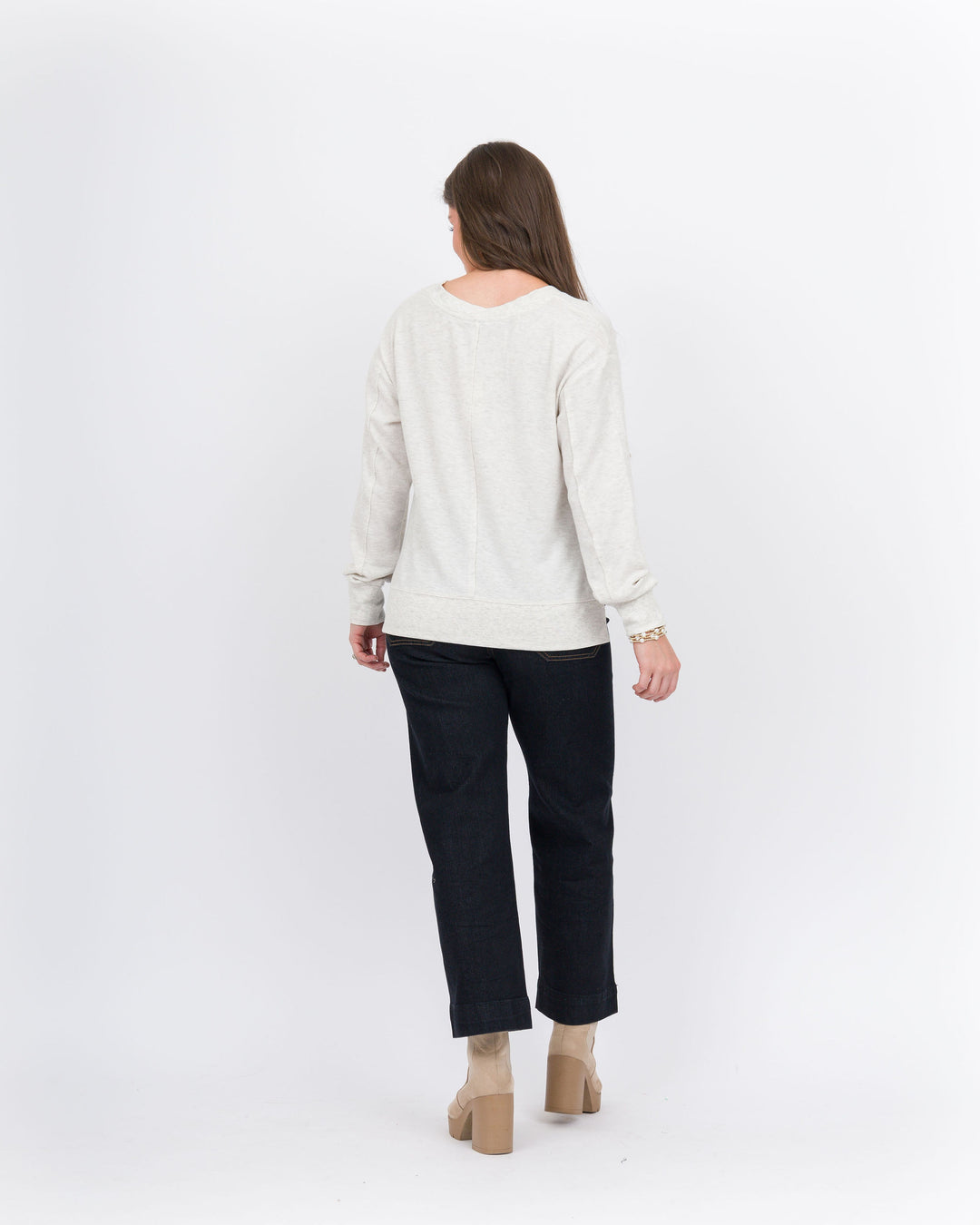 Z Supply Winter Cloud Top - Light Oatmeal