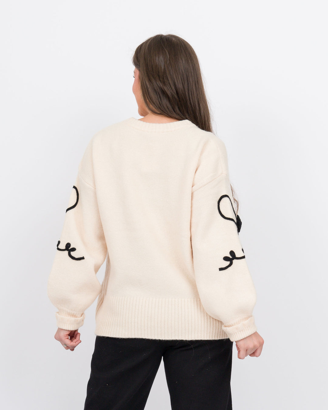 Let's Talk Flowers Sweater