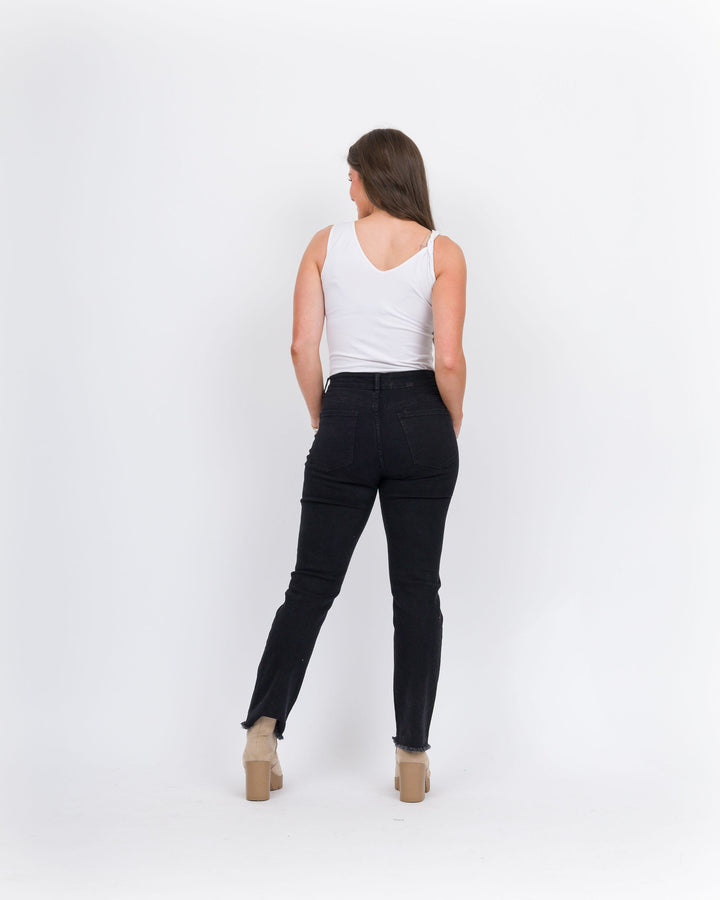 Everstretch Straight Jean - Black