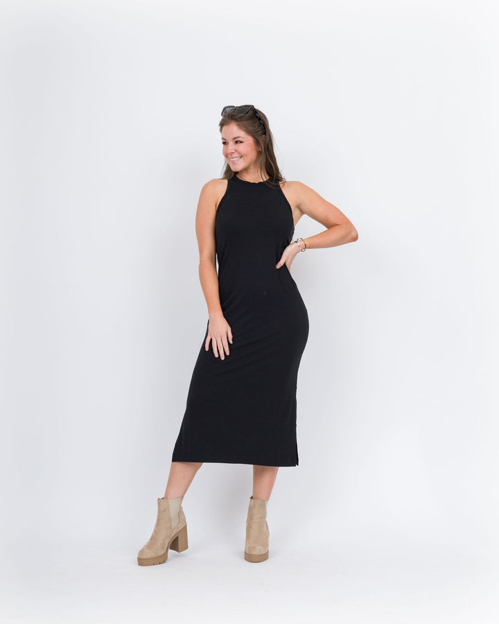 Boody Racerback Dress-Black