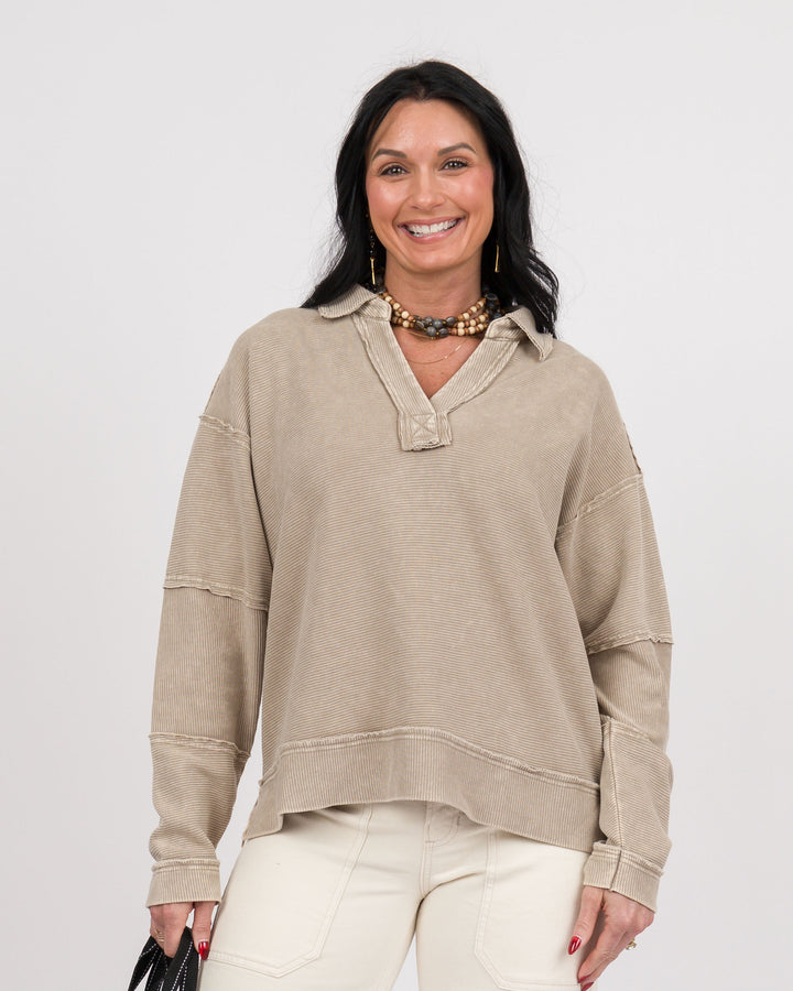 Miranda Top - Mocha