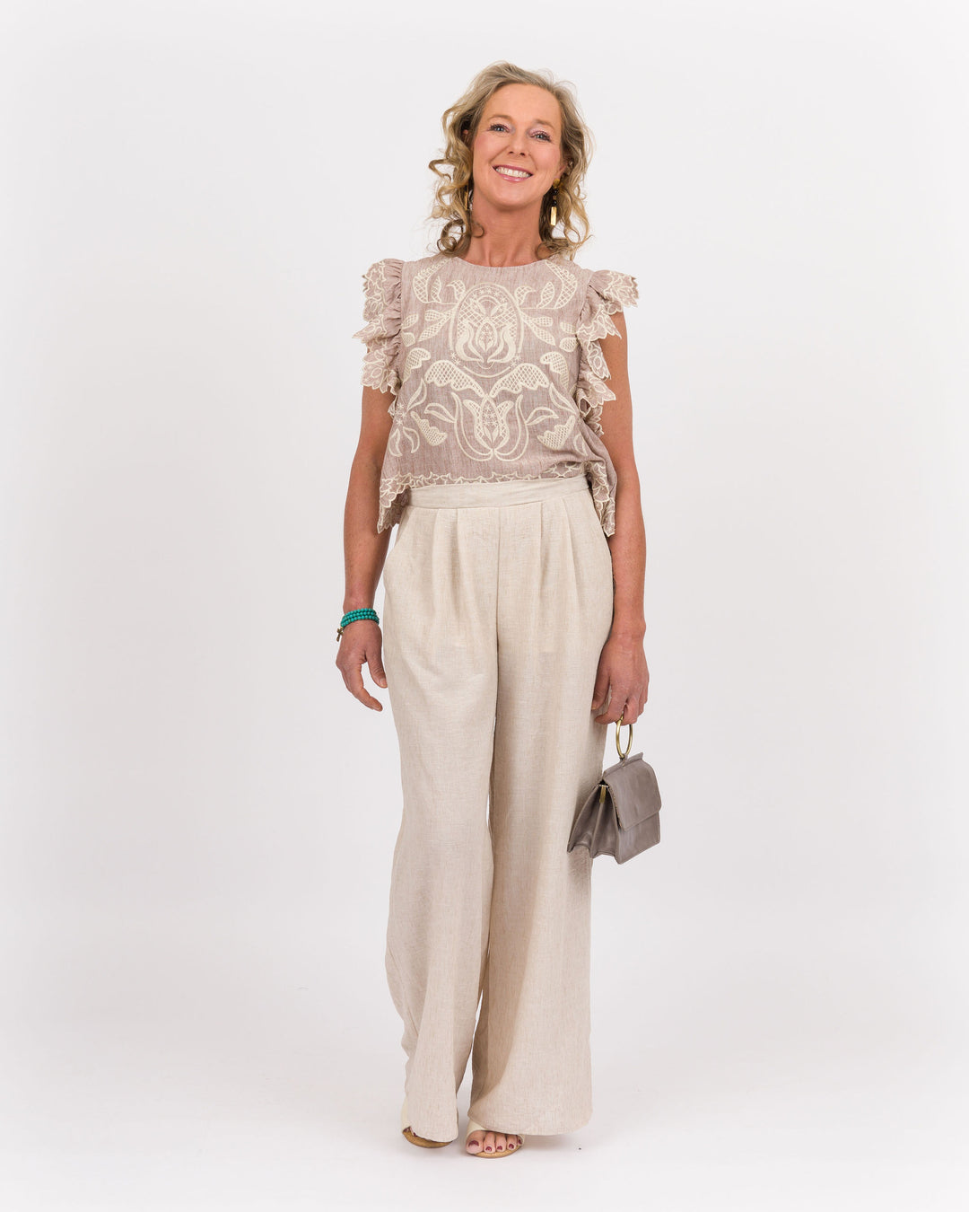 Freya Flutter Sleeve Top
