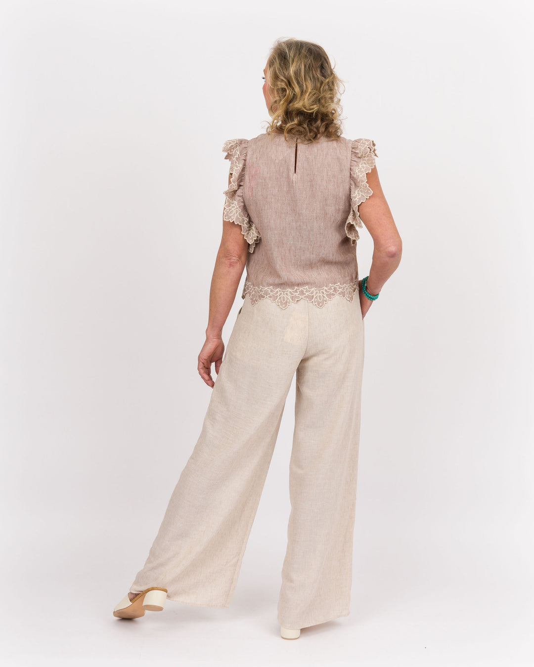 Freya Flutter Sleeve Top