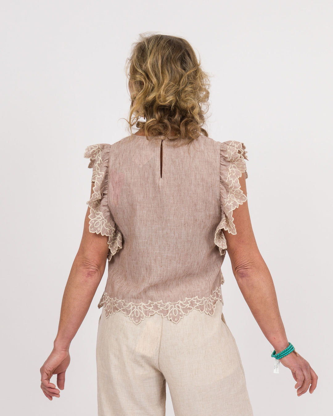 Freya Flutter Sleeve Top