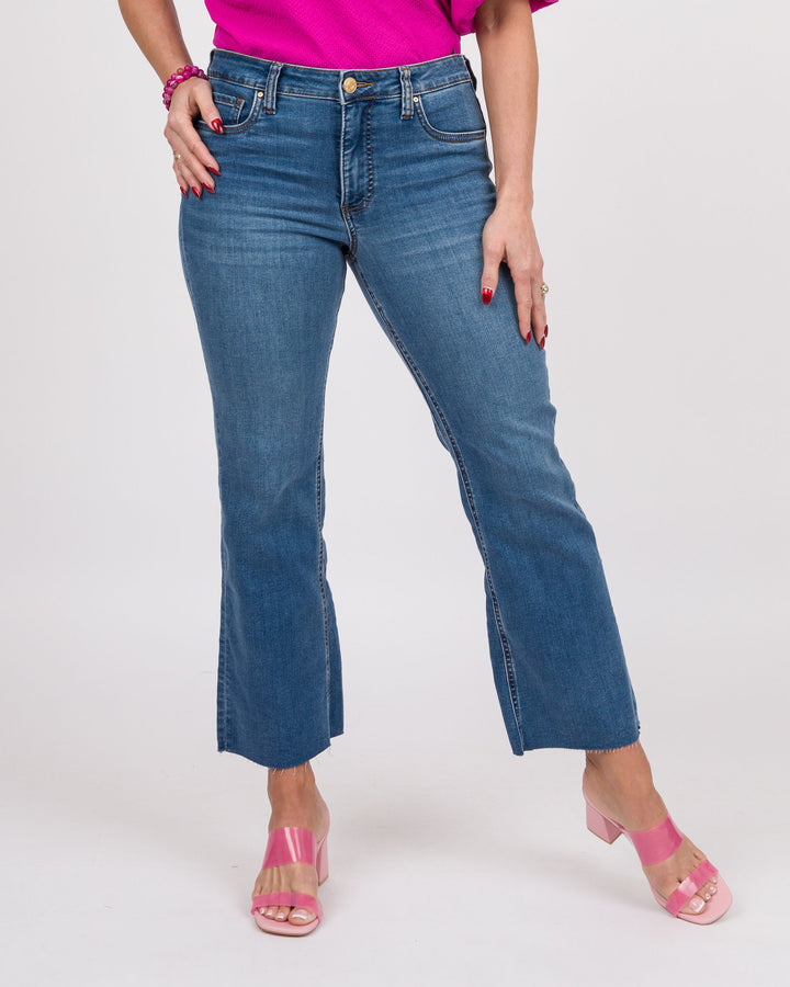 KUT from the Kloth Kelsey High Rise Ankle Flare