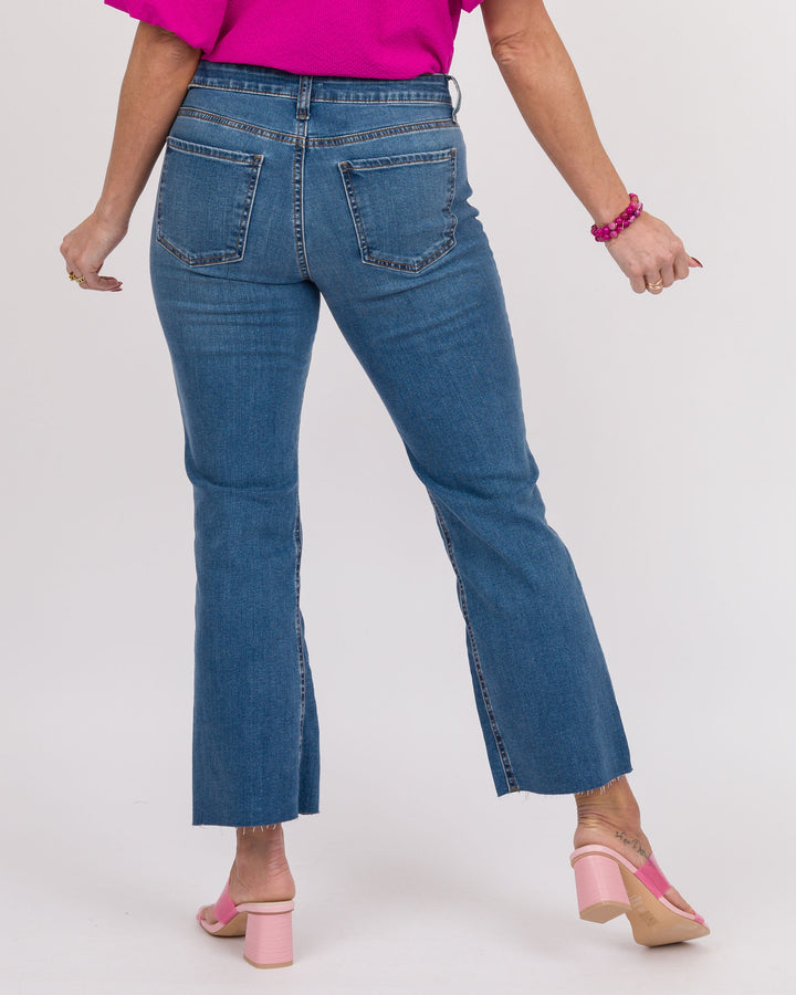 KUT from the Kloth Kelsey High Rise Ankle Flare