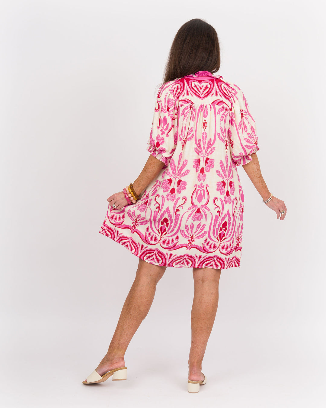 Margo Shift Dress - Pink