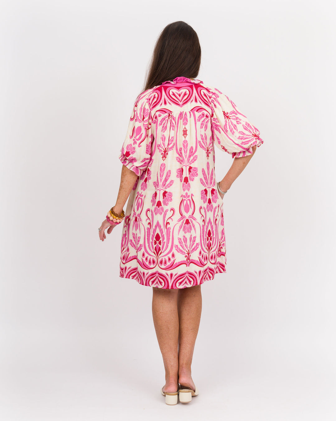Margo Shift Dress - Pink