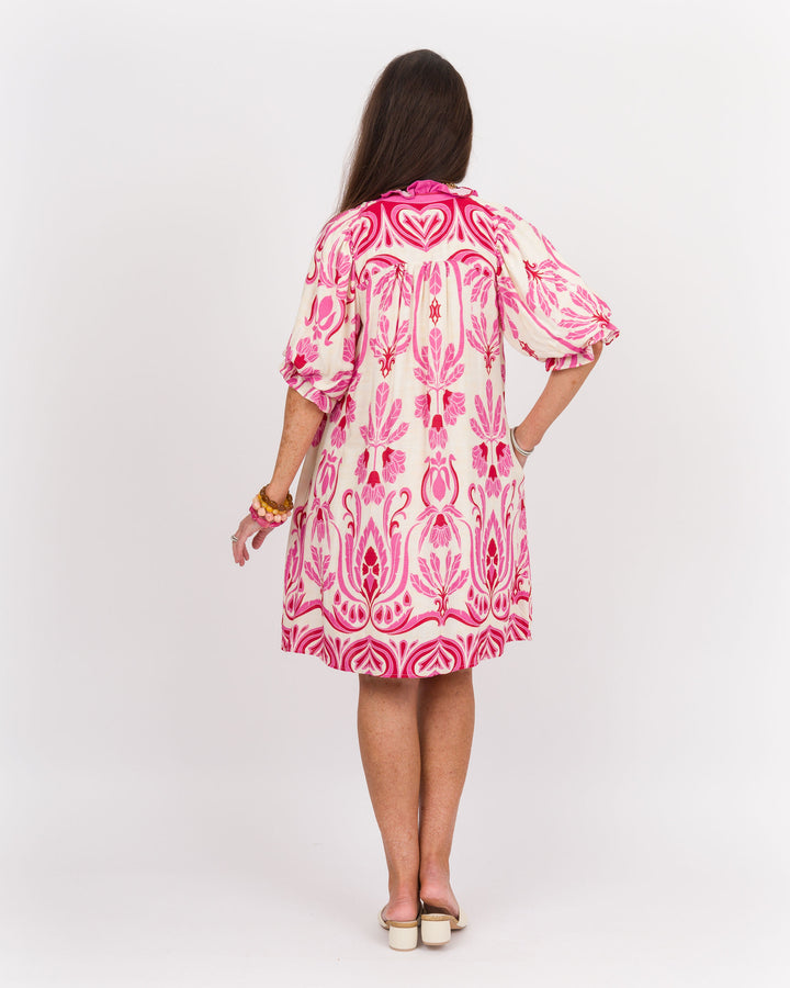 Margo Shift Dress - Pink