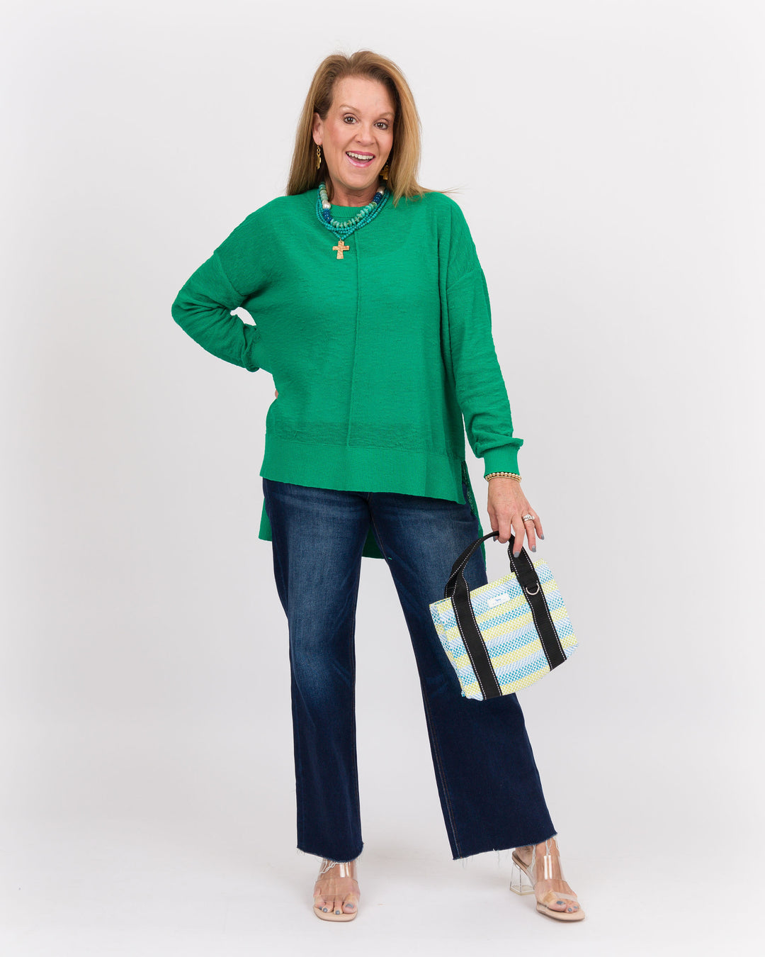 Kerisma Nebula Wagner Crew Top - Verde