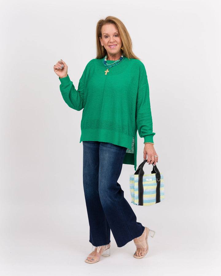 Kerisma Nebula Wagner Crew Top - Verde