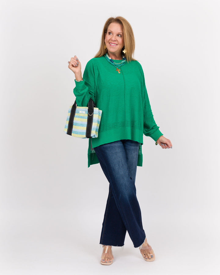 Kerisma Nebula Wagner Crew Top - Verde