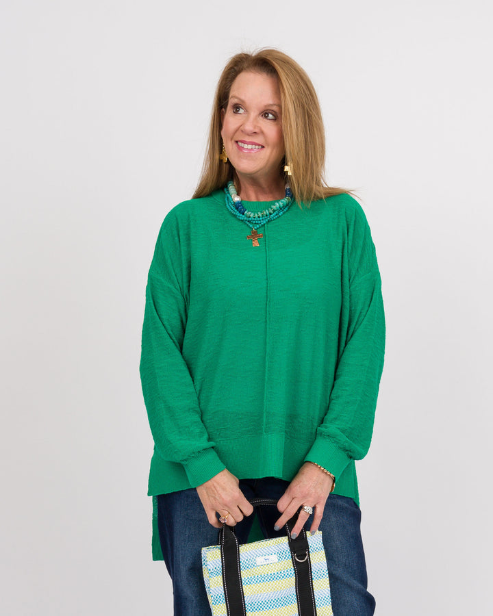 Kerisma Nebula Wagner Crew Top - Verde