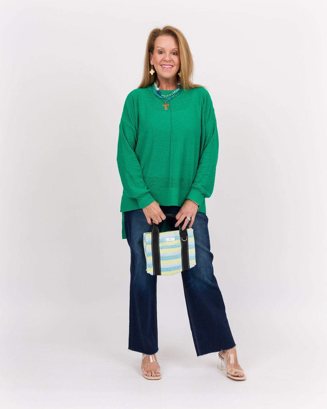 Kerisma Nebula Wagner Crew Top - Verde