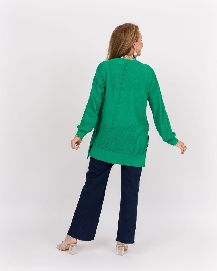 Kerisma Nebula Wagner Crew Top - Verde