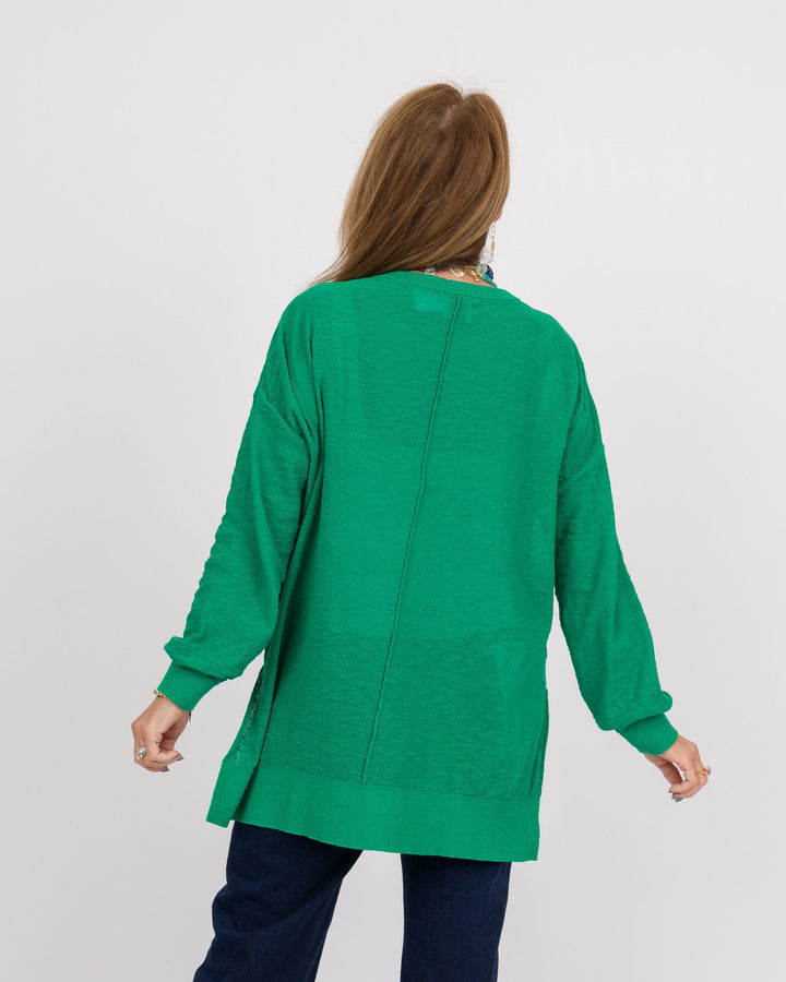 Kerisma Nebula Wagner Crew Top - Verde