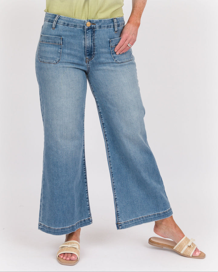 KUT from the Kloth Meg High Rise Wide Leg - Talym