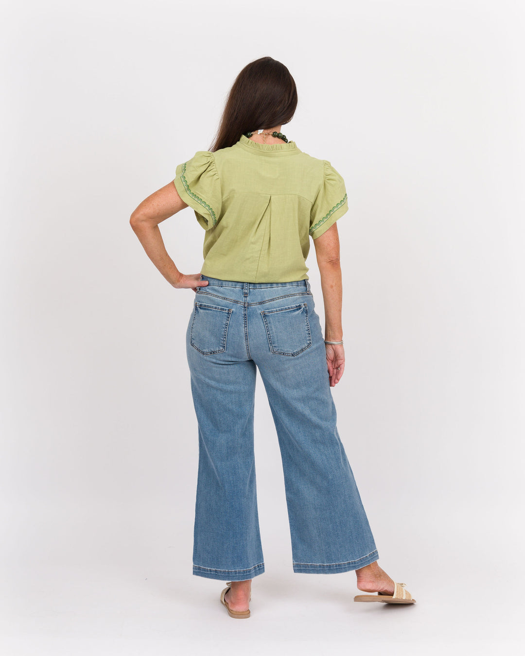 KUT from the Kloth Meg High Rise Wide Leg - Talym