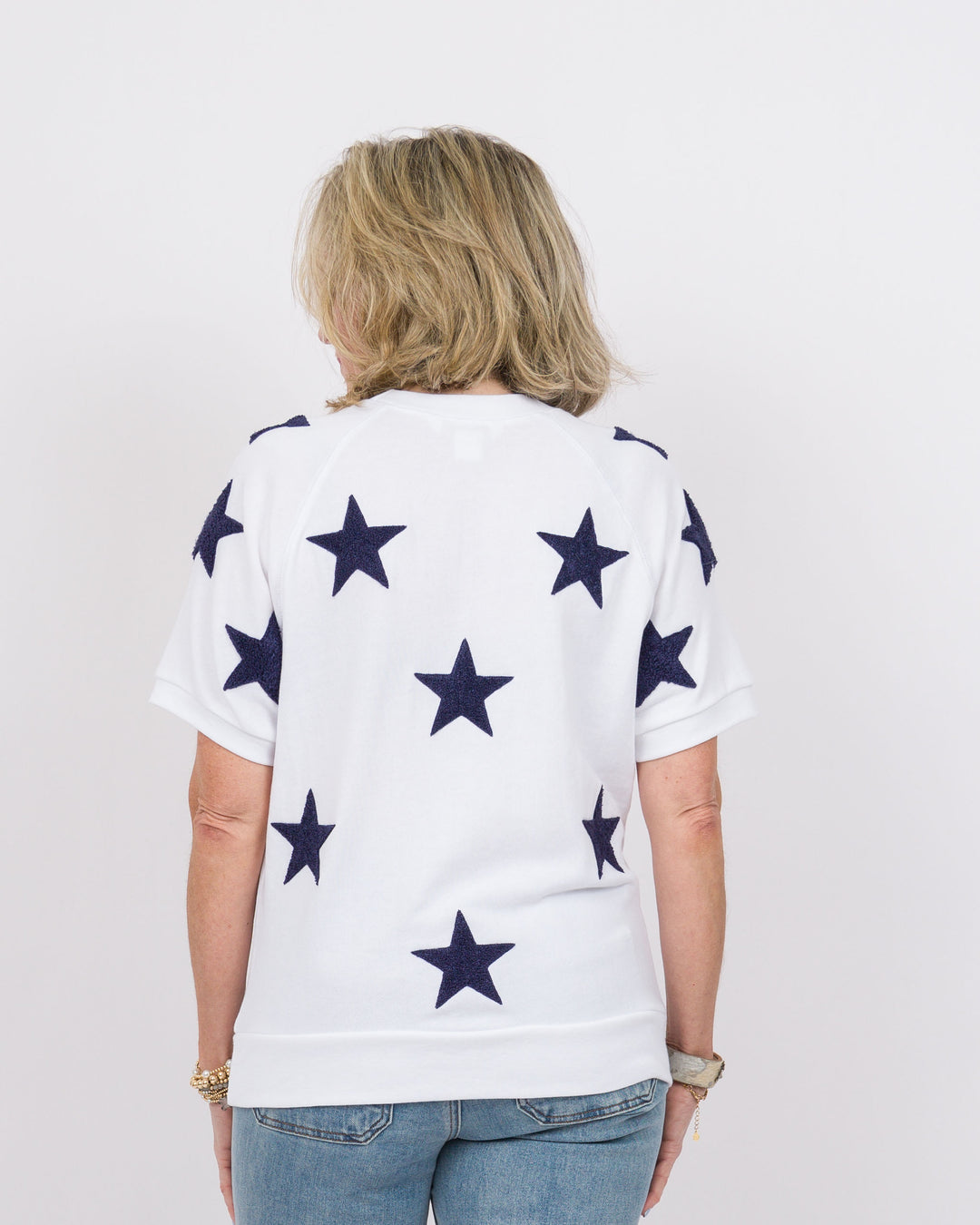 Stars Sweatshirt White