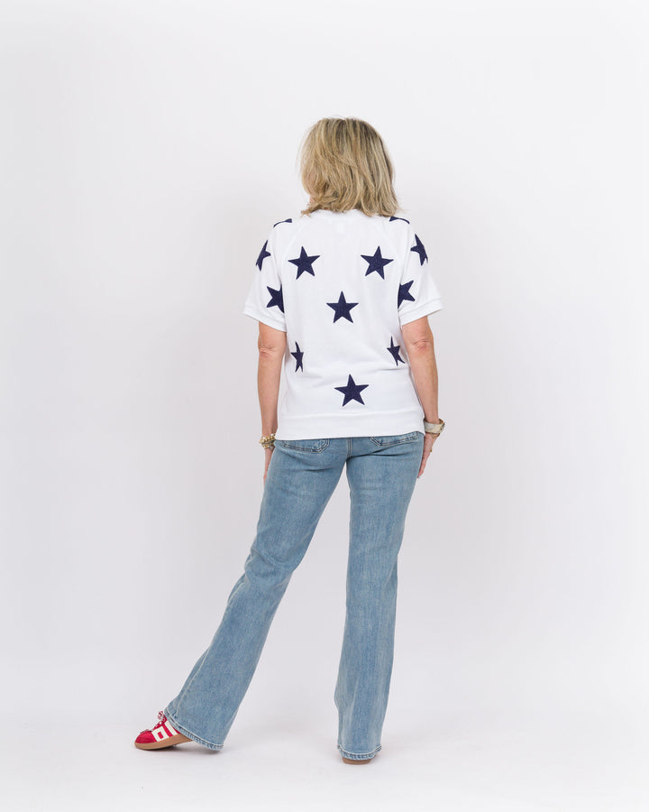 Stars Sweatshirt White