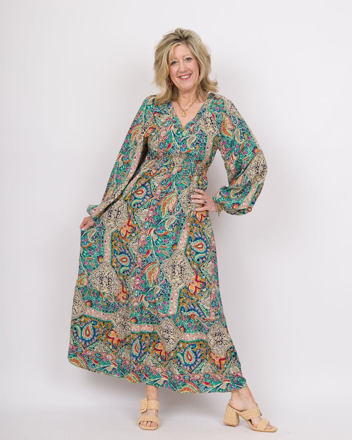 Lotus Maxi Dress Paisley