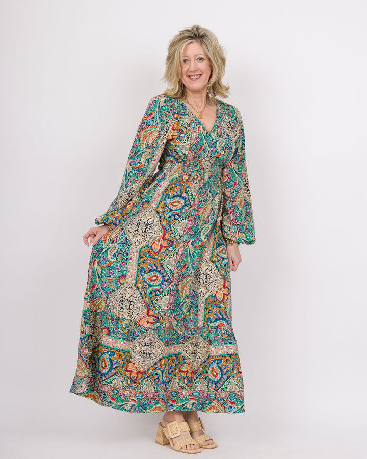 Lotus Maxi Dress Paisley