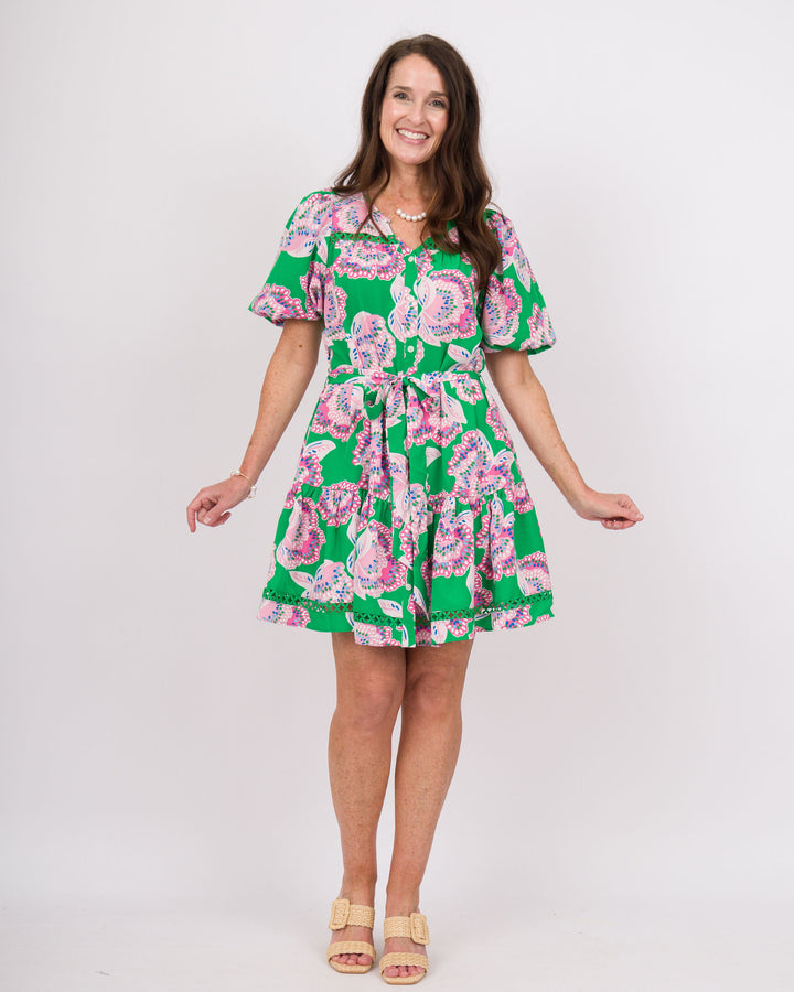 Addison Dress Green