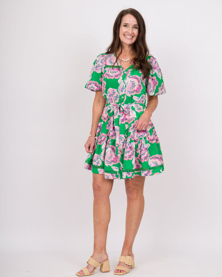 Addison Dress Green