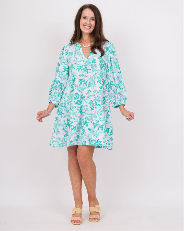 Cooper Dress Oasis Blue