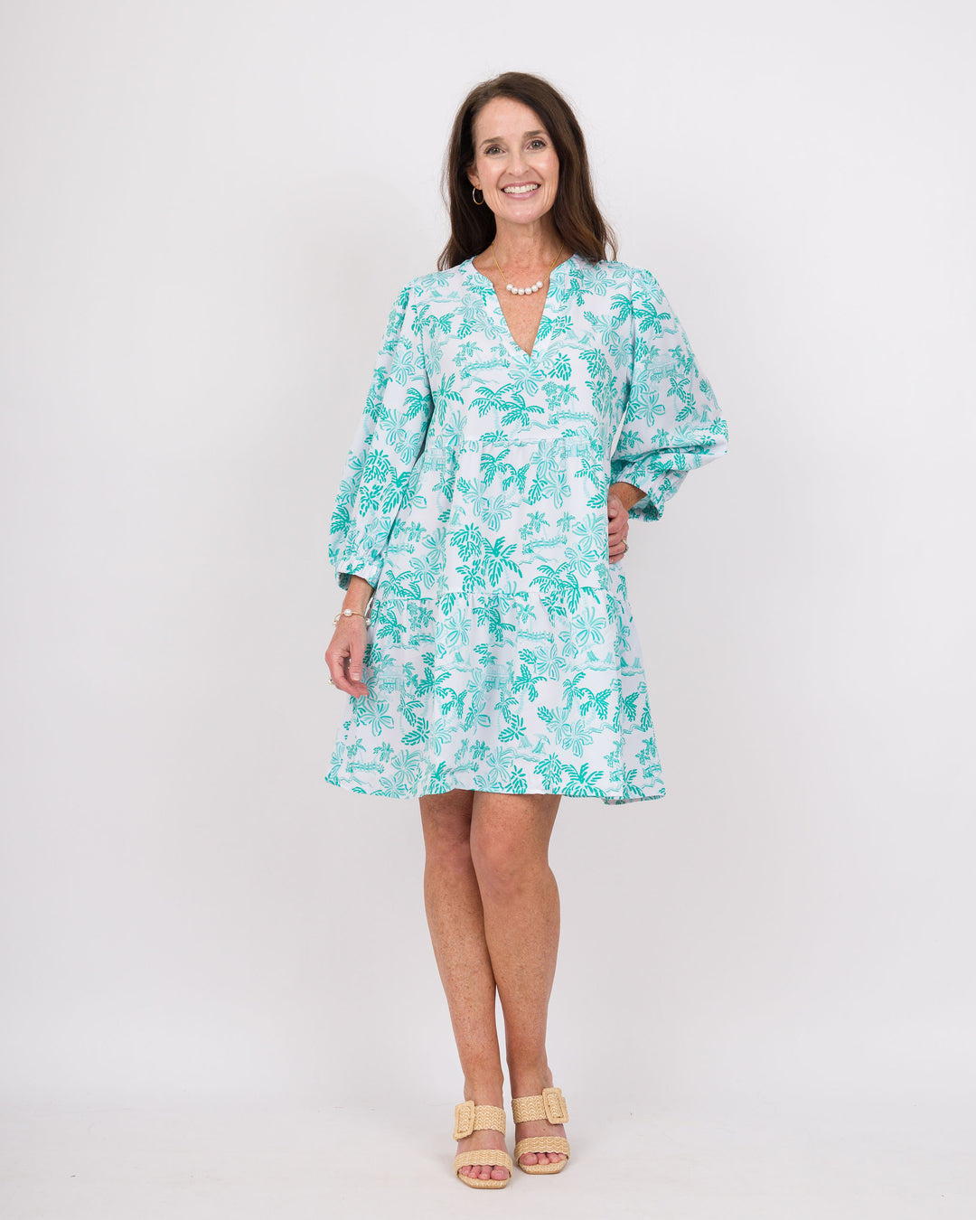 Cooper Dress Oasis Blue