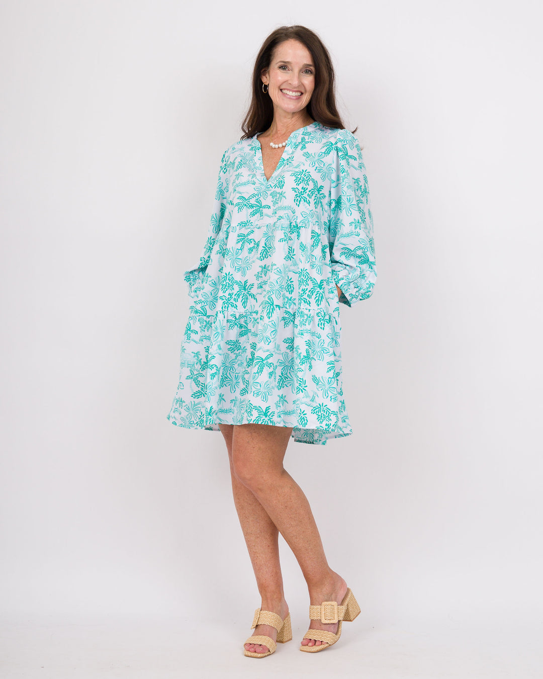 Cooper Dress Oasis Blue