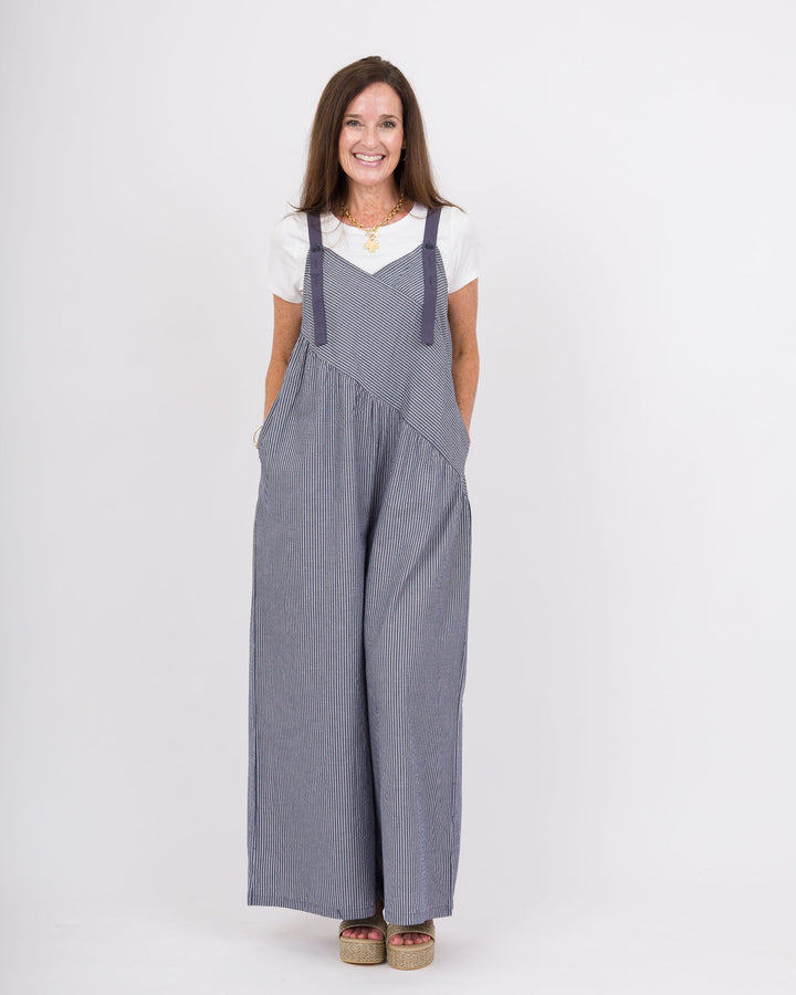 Indigo Drift Overalls Navy