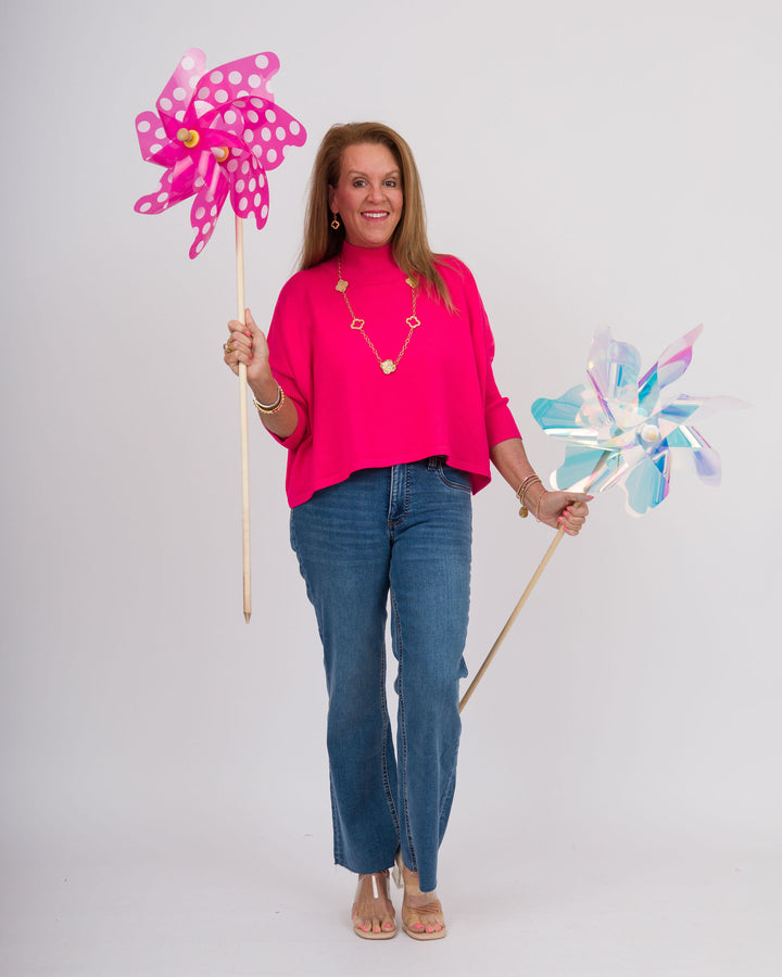 Kerisma Aja Ortho Sweater - Fuchsia